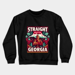 Straight Outta Georgia Crewneck Sweatshirt